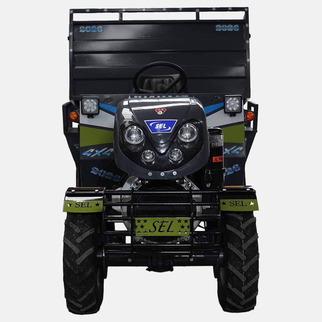 3 YD  512 MOTORLU SEL ÇAPA MAKİNASI EL FREN ARAZİLİ FÜME