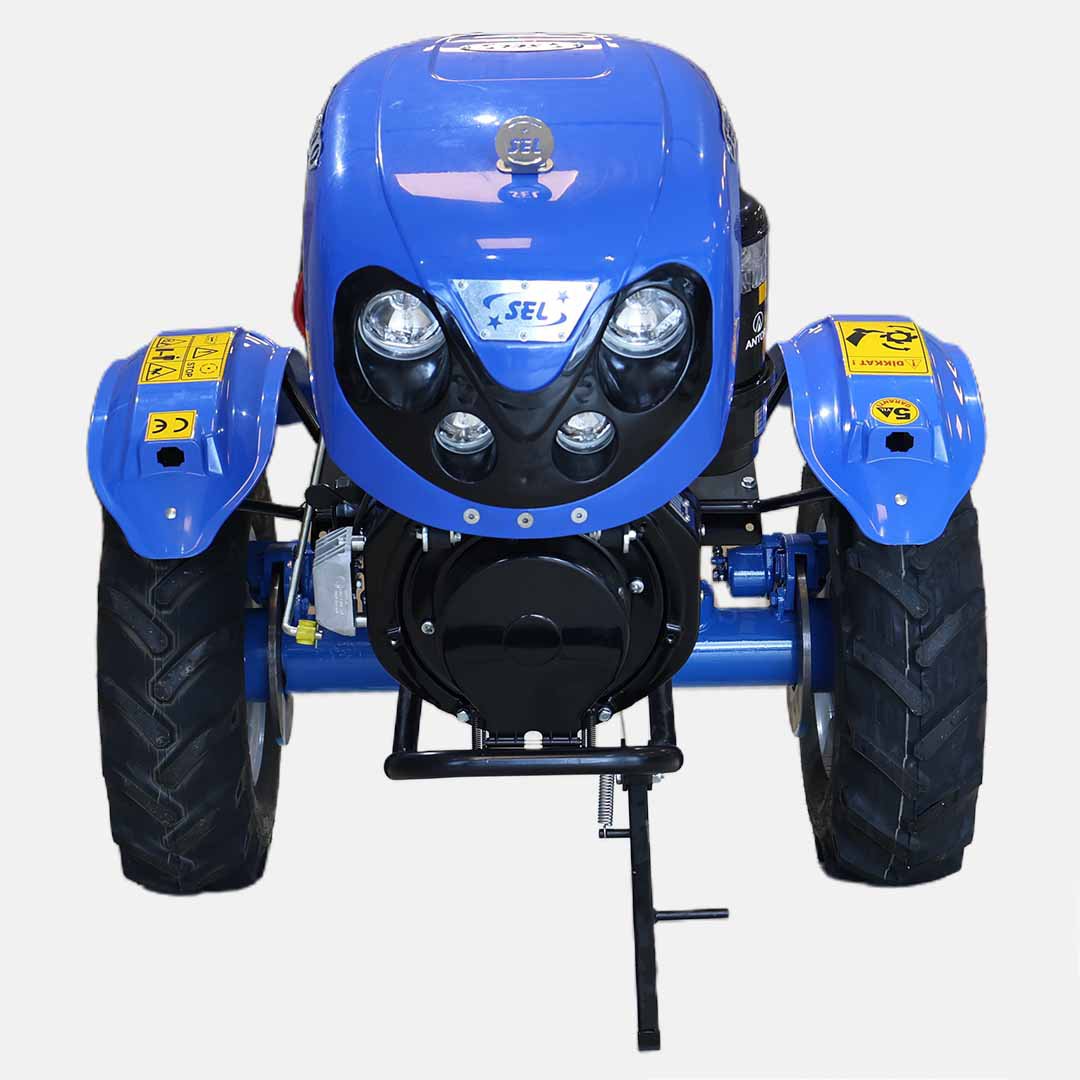 3 LD 510 MOTORLU SEL ÇAPA MAKİNASI EL FREN ARAZİLİ KOVAN MAVİ